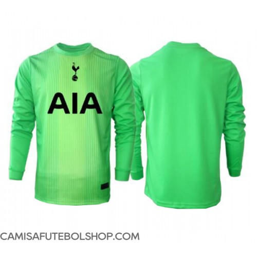Camisa de time de futebol Tottenham Hotspur Goleiro Replicas 1º Equipamento 2025-26 Manga Comprida